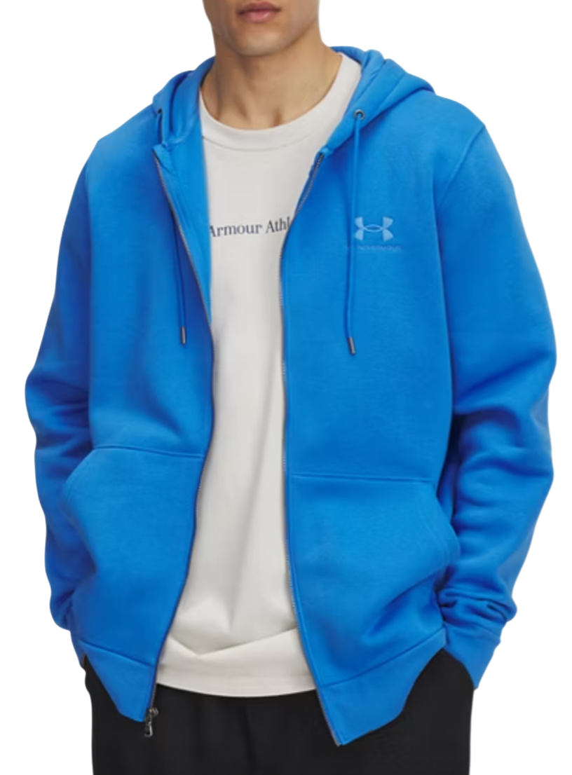 Pulover Under Armour Under Armour Icon Fleece Full-Zip Hoodie Modra | 1373881-402