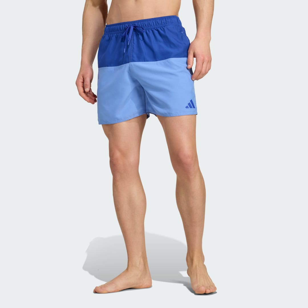 Kopalke adidas Performance Colorblock Swim Shorts Modra | JX1271, 0