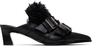 Modni dodatki Andersson Bell Andersson Bell Layered Strap Mule Heels Črna | aaa485w, 0