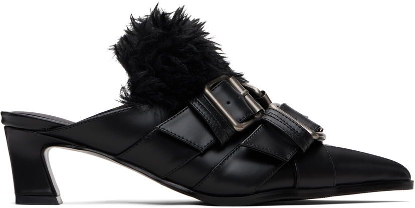 Modni dodatki Andersson Bell Andersson Bell Layered Strap Mule Heels Črna | aaa485w