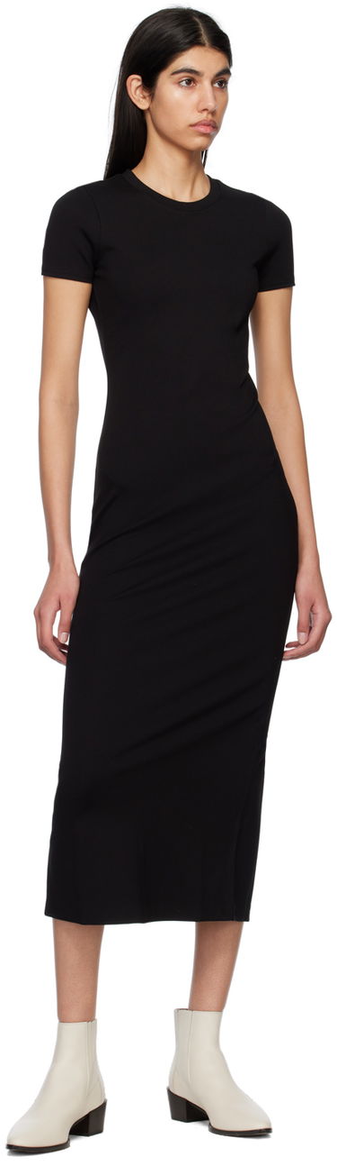 Obleke rag & bone rag & bone Lily Midi Dress Črna | WAC23S3025LC25, 3