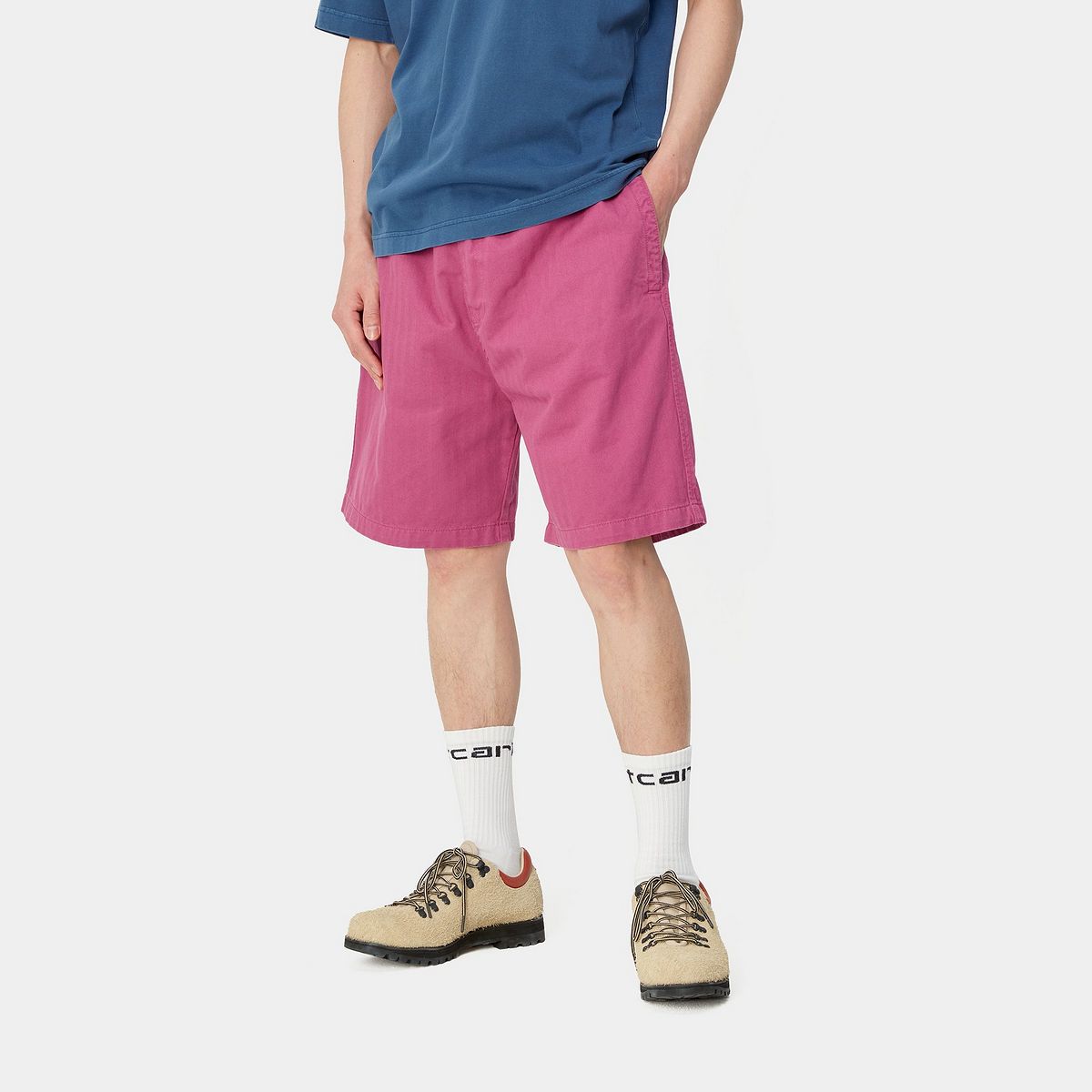 Kratke hlače Carhartt WIP Rainer Short Roza | I033133_1YT_GD, 0