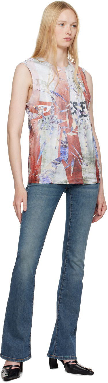 Majica brez rokavov Diesel Diesel T-Per-Stripe Graphic Print Tank Top Večbarvna | A18700 0SKBT, 3