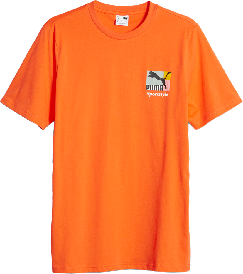 Majica Puma Puma Classics Brand Love T-Shirt Oranžna | 621338-60