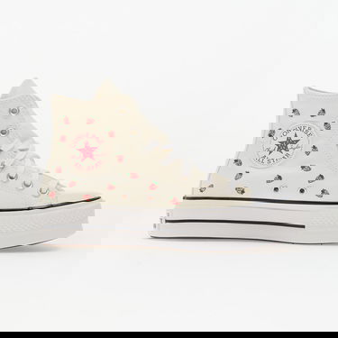 Superge in čevlji Converse Chuck Taylor All Star Lift Platform Embroidered Strawberries Bež | A14934C, 4