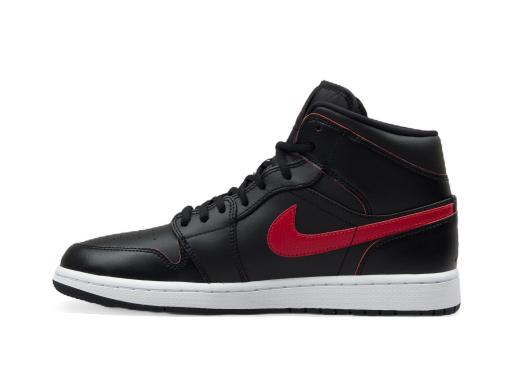 Omejena izdaja Jordan Air Jordan 1 Retro Mid "Black Team Red" Črna | 554724-009