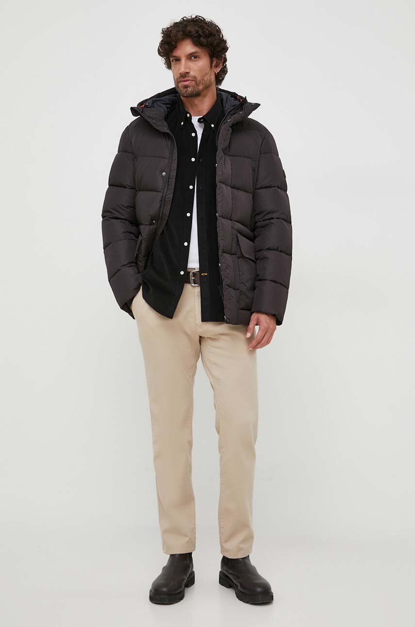 Srajce Barbour Corduroy Shirt With Button-Down Collar Črna | MSH5001, 1