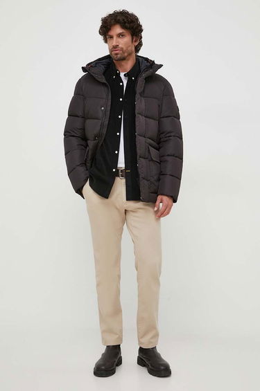 Srajce Barbour Corduroy Shirt With Button-Down Collar Črna | MSH5001, 1