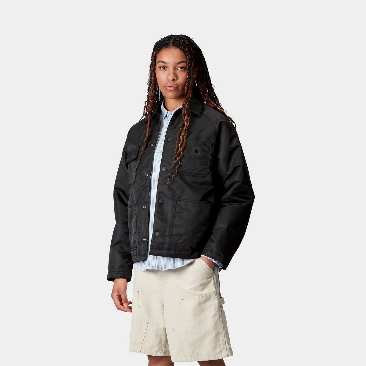 Plašči Carhartt WIP Alumni Chore Coat Črna | I035149_4, 0