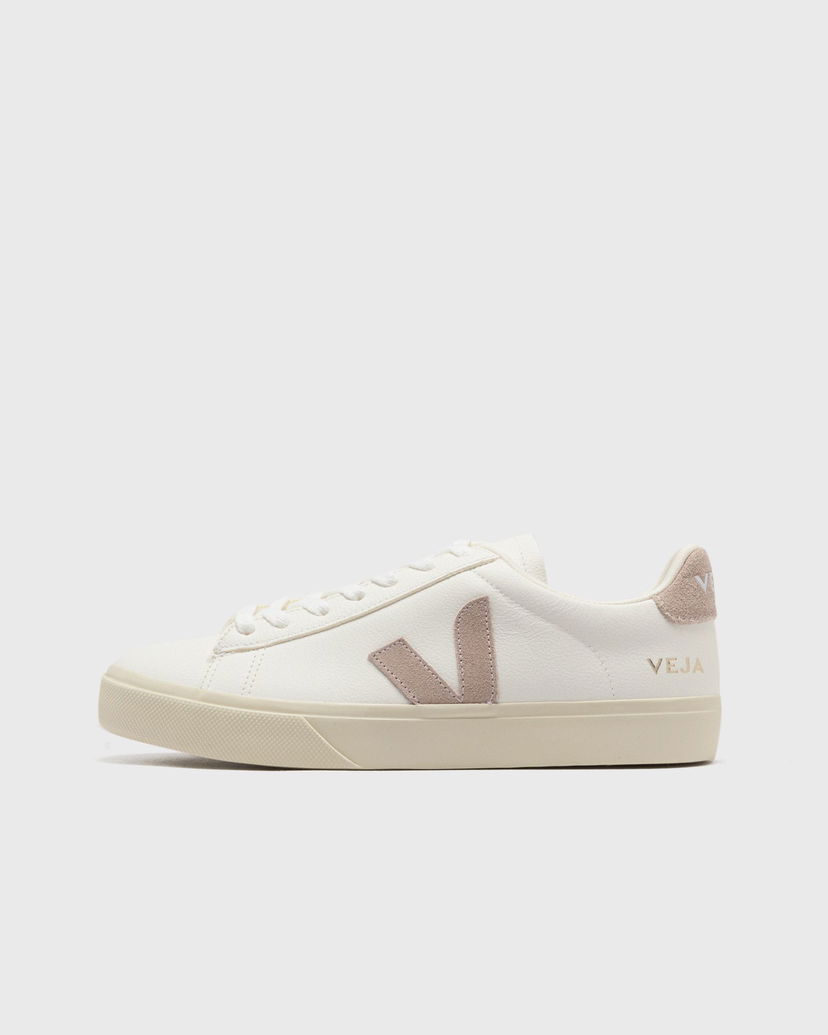 Superge in čevlji Veja Campo Chromefree Leather Lowtop Bela | CP0503886A