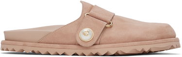 Oblačila Jimmy Choo Jimmy Choo Fayence Suede Mules Roza | FAYENCE MULE, 0