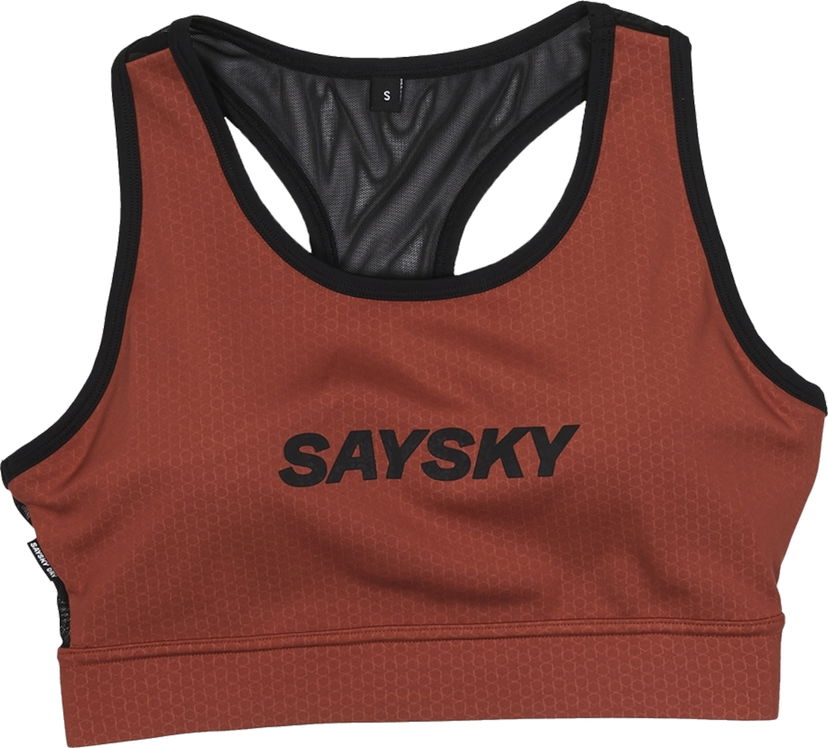 Modrček Saysky Saysky Logo Combat Sports Bra Rjava | kwrsb30c501