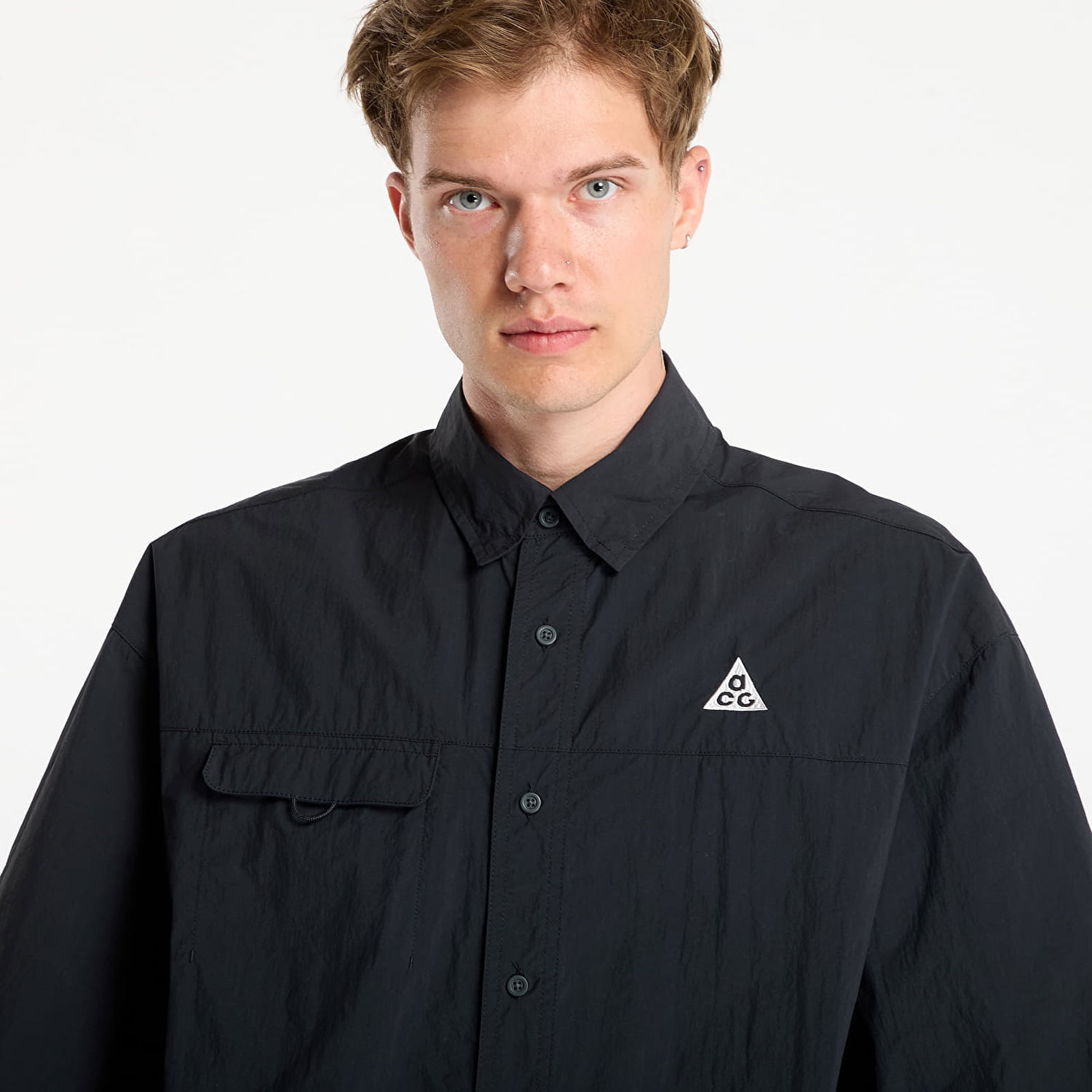 Srajce Nike ACG ACG "Orb Weaver" UV Repel Short-Sleeve Shirt Črna | HJ2883-010, 1