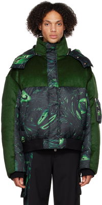 Feng Chen Wang Lacquerware Down Jacket