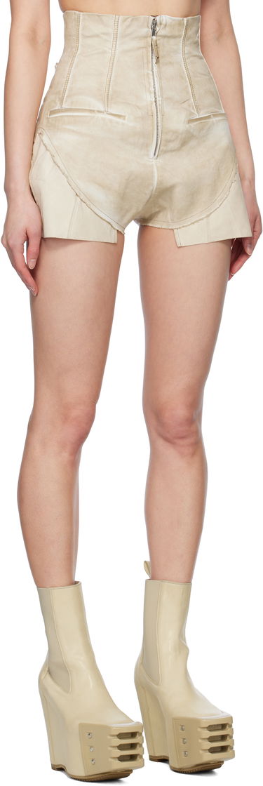 Kratke hlače Rick Owens Rick Owens DRKSHDW Hollywood Dirt Cutoff Denim Shorts Siva | DS01E3313 SCF, 4