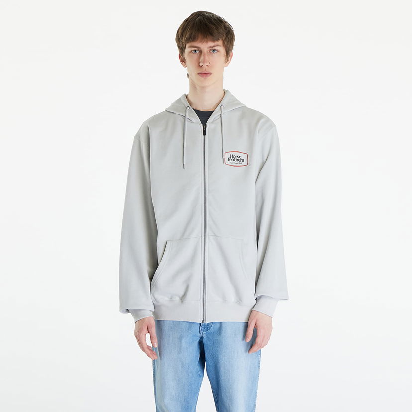 Pulover Horsefeathers Bronco Sweatshirt Cement Siva | SM1335B