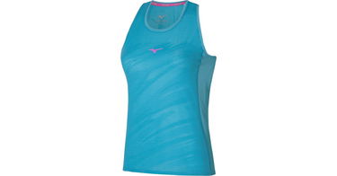 Majica brez rokavov Mizuno Aero Tank Top Modra | j2gaa20129, 1