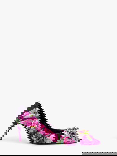 Superge in čevlji Dolce & Gabbana Floral-Print Pointed-Toe Pumps Večbarvna | CD1900A6L95HN5KR, 0