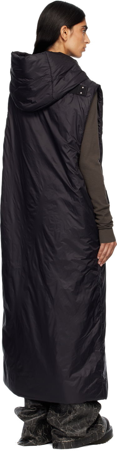 Plašči Rick Owens Rick Owens DRKSHDW Concordians Hooded Liner Coat Črna | DS02E7922 NP, 2