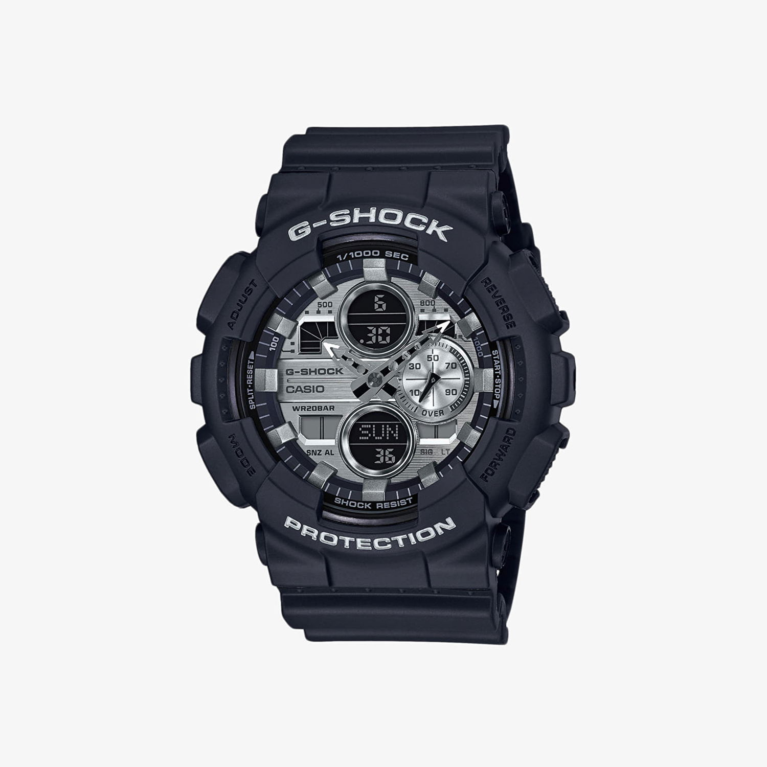 Ure CASIO G-Shock GA-140GM-1A1ER Črna | GA-140GM-1A1ER, 0