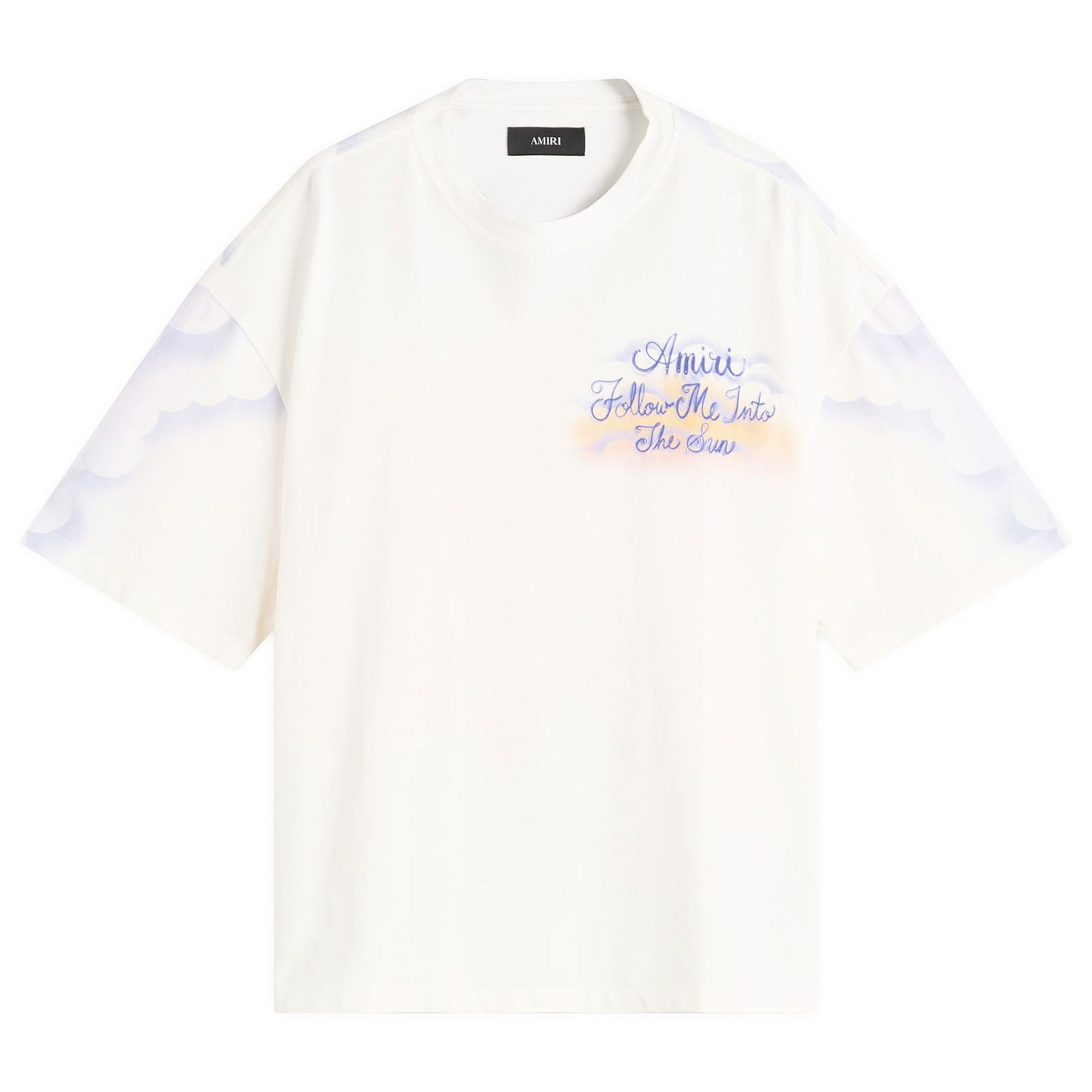 Majica AMIRI Amiri Follow Me Oversized T-Shirt, Size Large Bela | AWJYTE1070-127, 1
