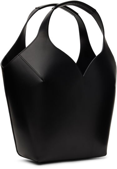 Tote bag We11done Small Dart Touch Leather Bag Črna | WD-AB0-24-493-U-BK, 1