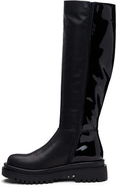 Superge in čevlji Versace Versace Jeans Couture Tall Boots Črna | E79VA3S65_E71570, 2
