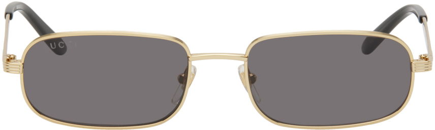 Sončna očala Gucci Rectangular Sunglasses Siva | GG1457S-001, 0