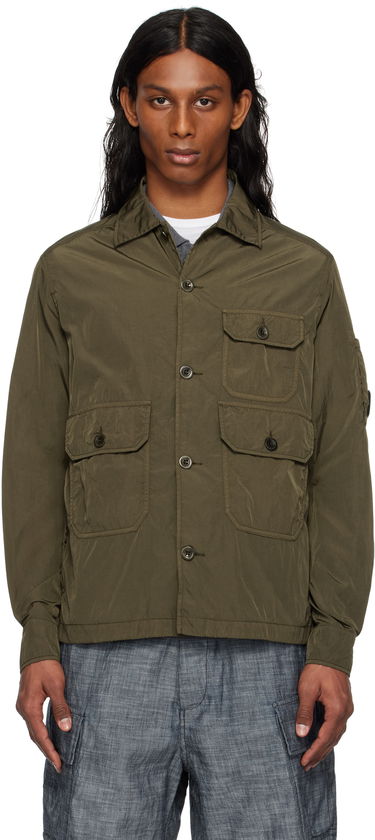 Vetrovka C.P. Company C.P. Company Chrome-R Overshirt Zelena | 18CMOS013A-005904G, 0