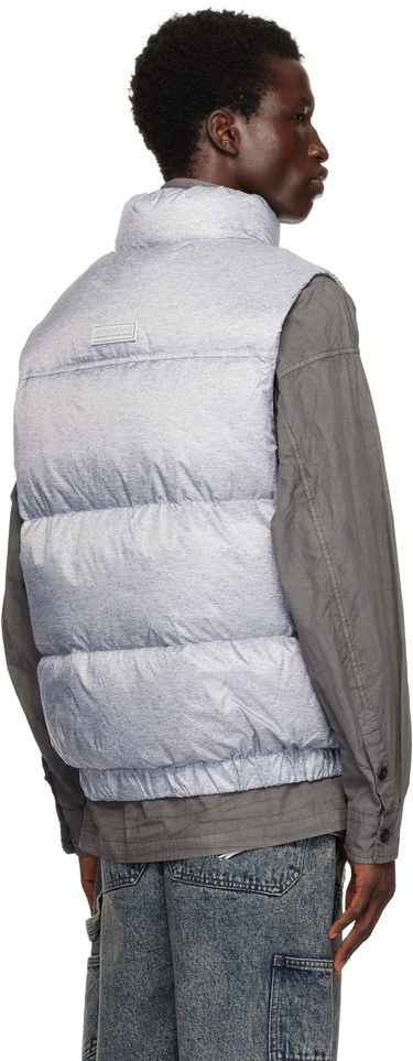 Telovnik AAPE by A Bathing Ape AAPE Now Down Vest Siva | AAPDNM7653XANGY2, 2