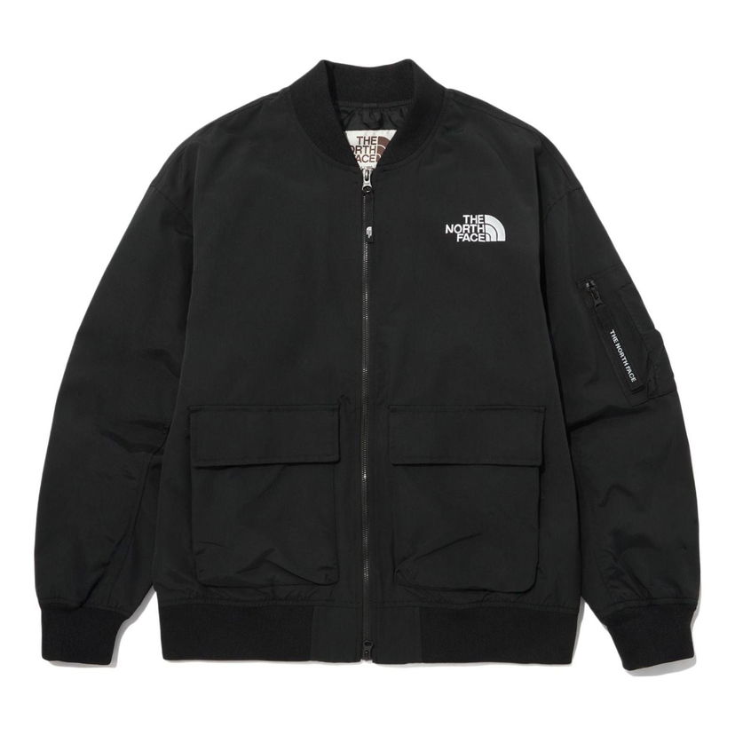 Bomber jakna The North Face Logo Neilton Bomber Jacket Črna | NJ3BP12J