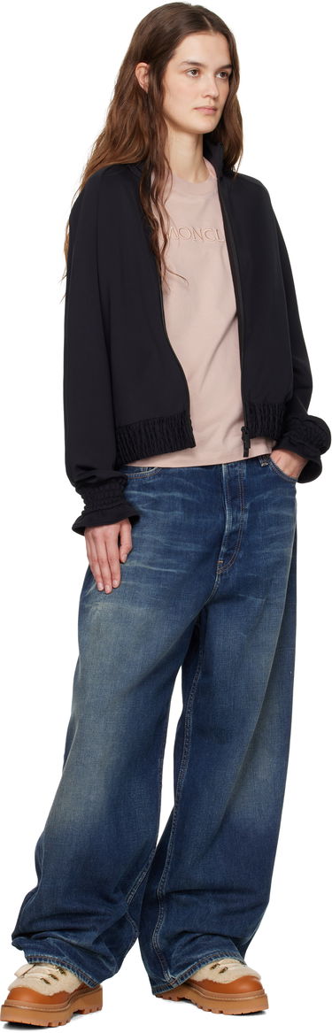 Bomber jakna Moncler Moncler Neoprene Zip-Up Jacket Črna | K10938G0000789ABK, 3