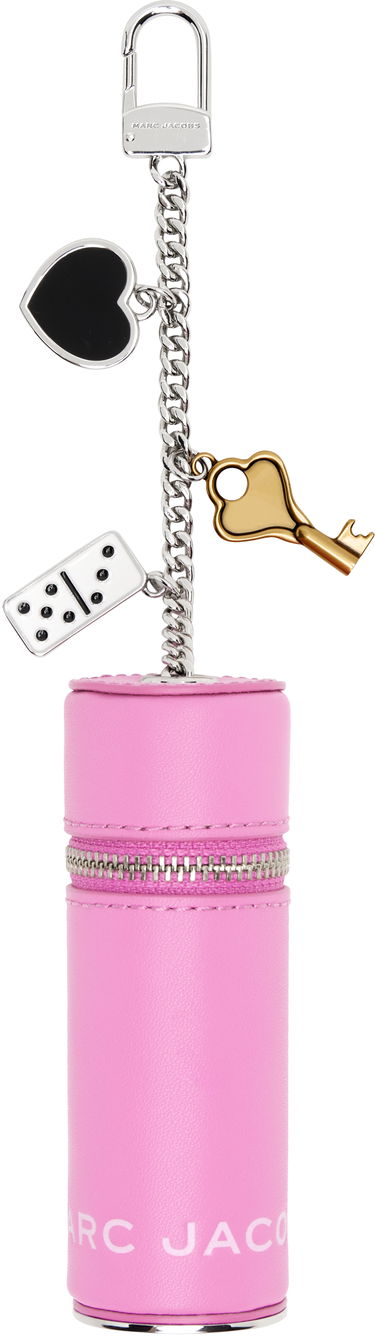 Obeski za ključe Marc Jacobs Marc Jacobs 'The Charm' Lipstick Case Keychain Roza | 2S5SCH050S01, 0