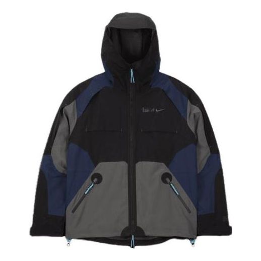 Vetrovka Nike ISPA Men's Multi-Pocket Hooded Jacket Modra | FB2370-010, 0