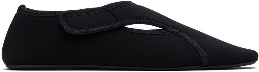 Superge in čevlji Alaïa ALAÏA Neoprene Ballerina Flats Črna | AA3A065A016