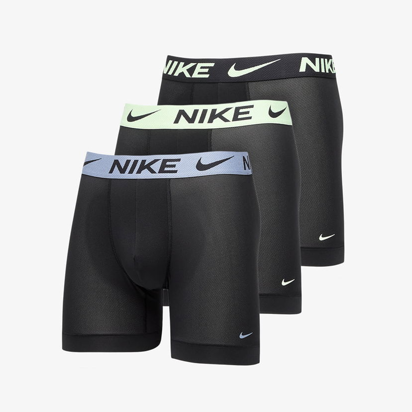 Boksarice Nike Elite Breathe Boxer Brief 3-Pack Črna | 0000KE1225-1M9