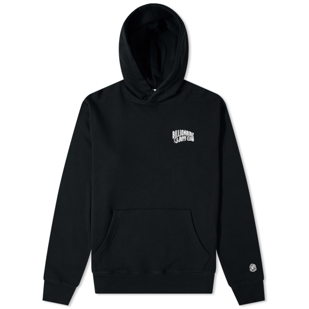 Pulover BILLIONAIRE BOYS CLUB Small Arch Logo Popover Hoodie Črna | BC005-BLK, 0