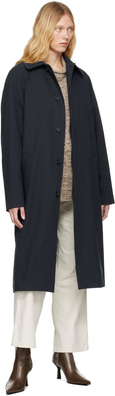 Trenčkot A.P.C. A.P.C. Eduoard Mac Trench Coat Mornarica | COGXT-M01549, 3