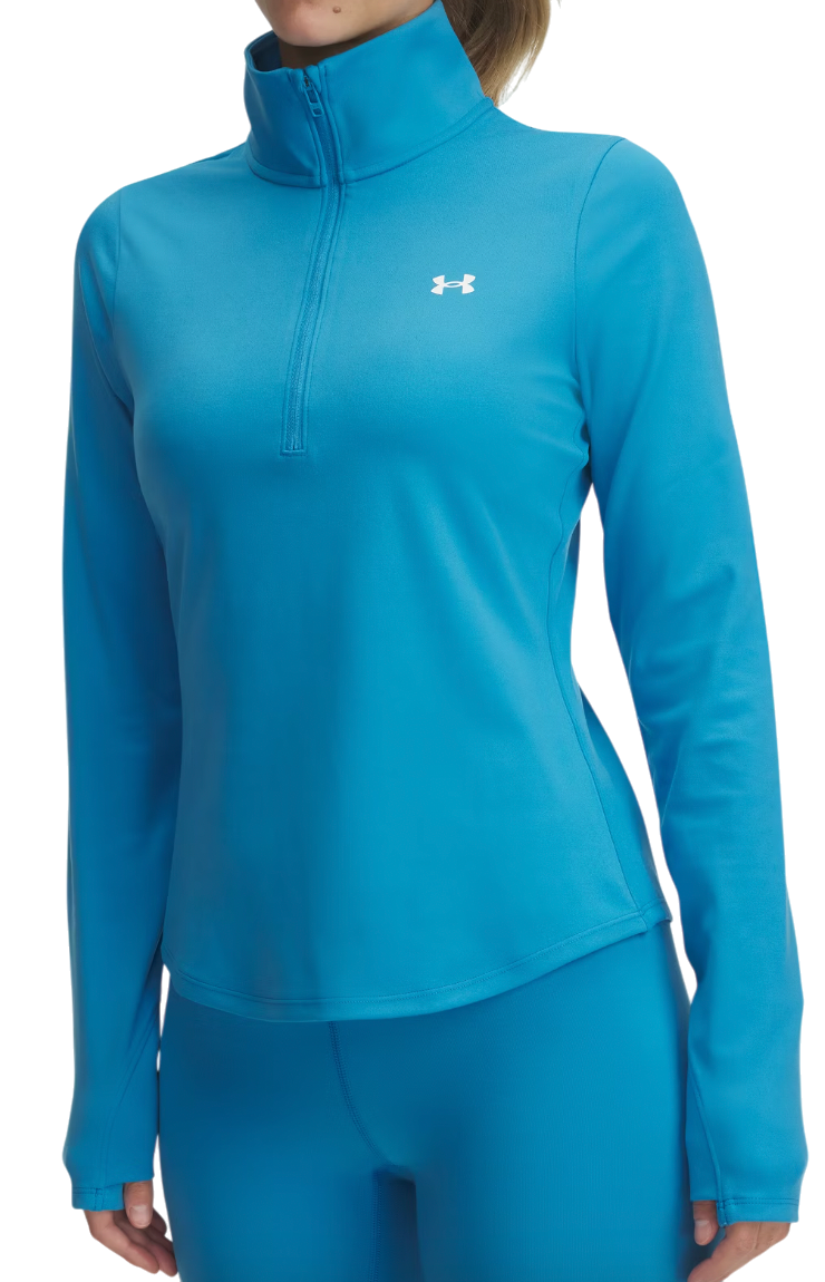 Pleteni pulover Under Armour Under Armour Motion Half Zip Top Modra | 6001618-452