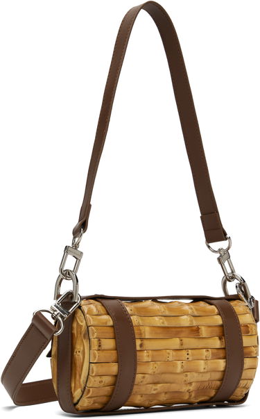 Torbica Feng Chen Wang Feng Chen Wang Cylinder Bamboo Bag Rumena | FENG19AC10B, 2