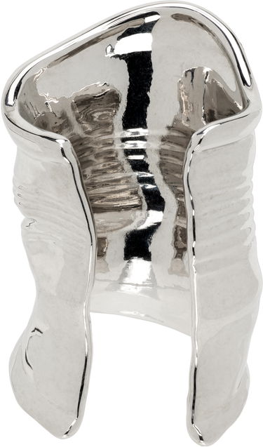 Zapestnica Jean Paul Gaultier Jean Paul Gaultier Silver Distorted Cuff Bracelet Kovinski | 25/03-W-JW014-X053-91, 1