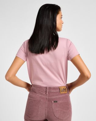 Majica Lee Small Logo T-Shirt Roza | 112355197