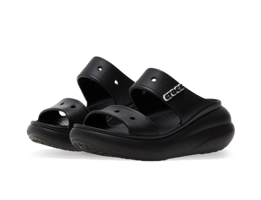 Superge in čevlji Crocs Classic Crush Sandal Črna | 207670-001
