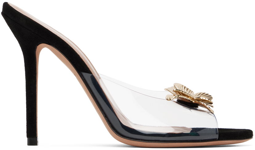 Modni dodatki Blumarine Blumarine Dafne Heeled Mules Črna | 6A4555EX124S3403