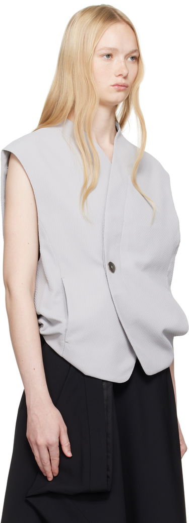 Telovnik ADER ERROR ADER error 25 Wrap Vest Siva | BO01SSVE0101GR, 4