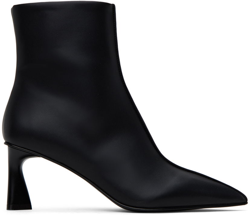 Oblačila Stella McCartney Stella McCartney Elsa Pointed Toe Ankle Boots Črna | 810323AP0250