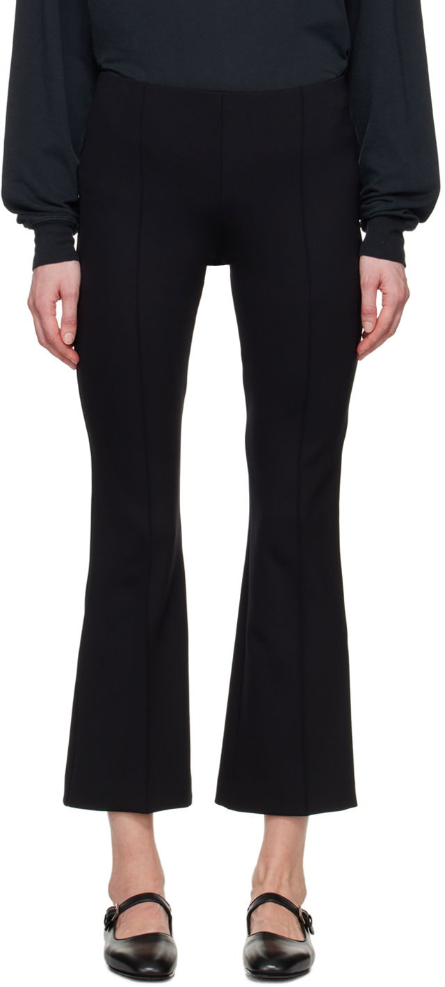 Hlače The Row Black Flare Formal Trousers Črna | 3202-K106, 0