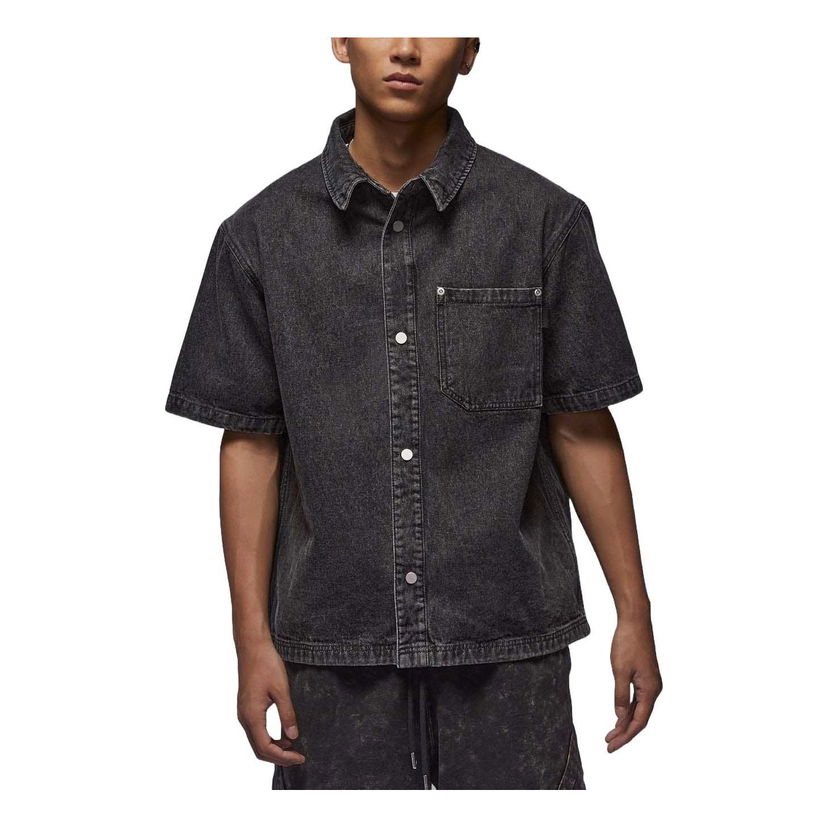 Srajce Jordan Denim Shirt Črna | FZ2132-010