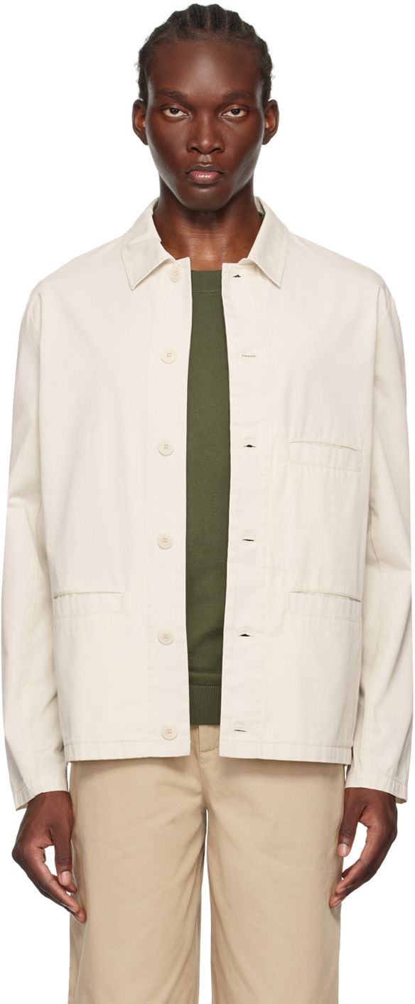 Jakna A.P.C. Off-White Vianney Jacket Bež | COGZR-H02783