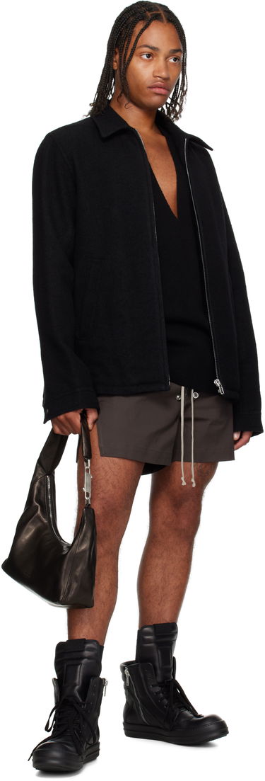 Torba za čez ramo Rick Owens Rick Owens Small Gemini Bag Črna | RA02E0721 LCA, 3
